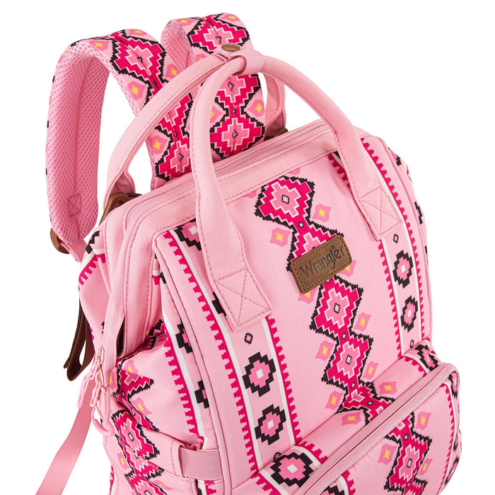 Montana West Pink Aztec Backpack
