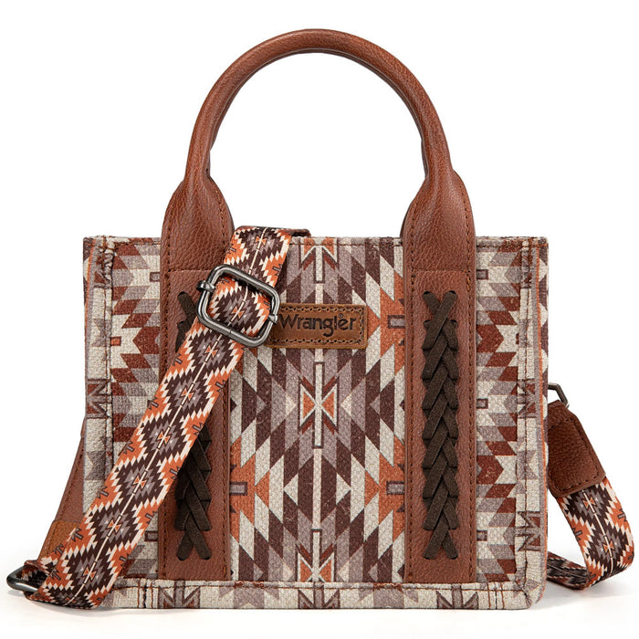 Montana West Brown Southwest Mini Tote