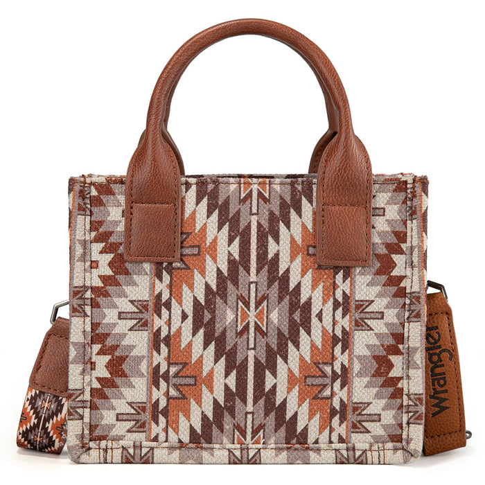 Montana West Brown Southwest Mini Tote
