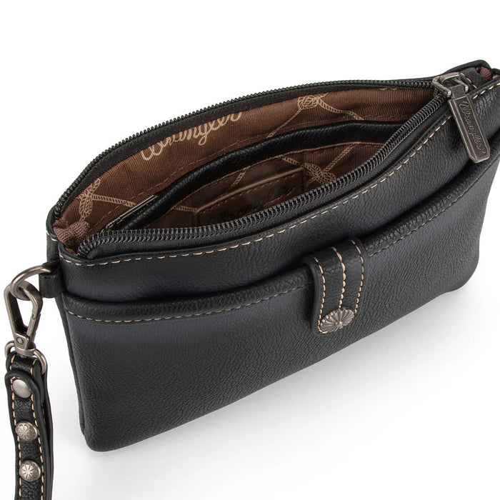 Montana West Black Clutch/Wristlet