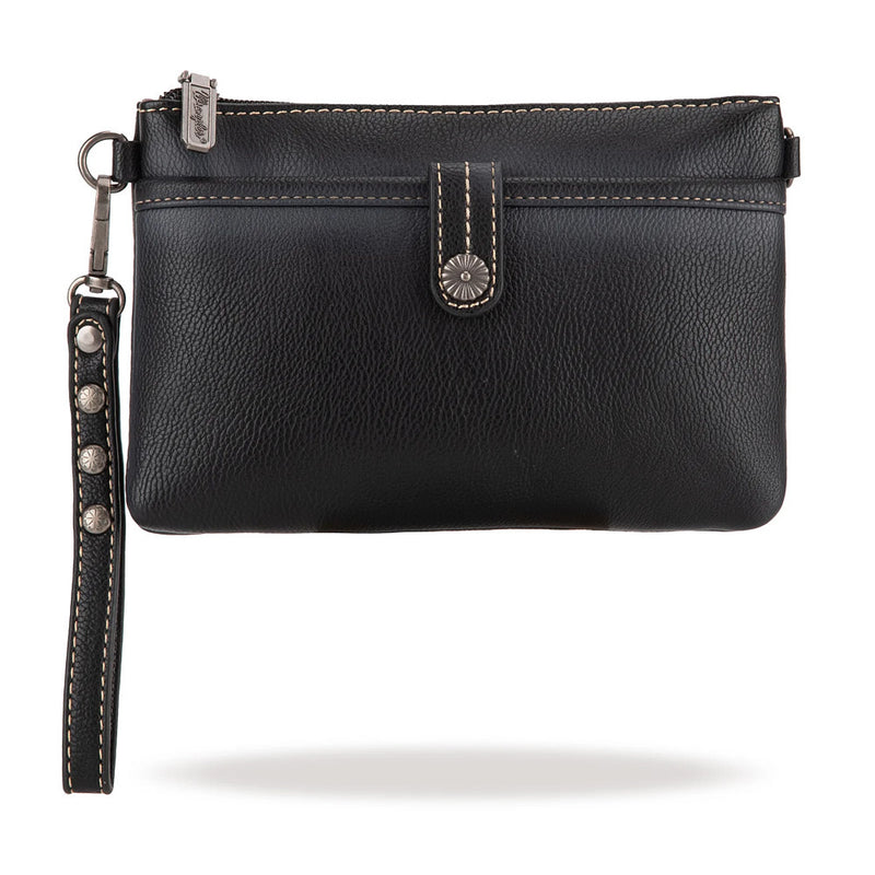 Montana West Black Clutch/Wristlet