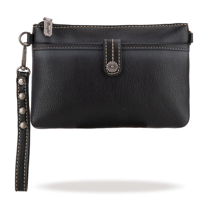 Montana West Black Clutch/Wristlet