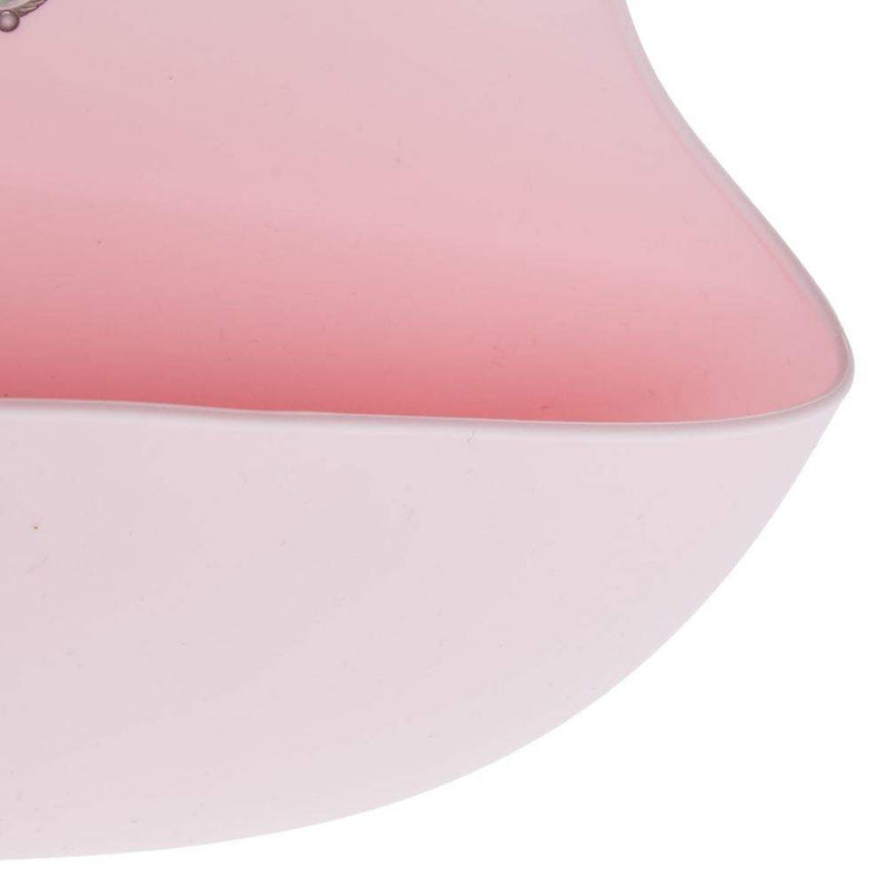 Western Grande Baby Pink Bib with Green Squash Print