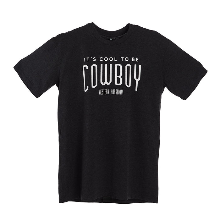 Western Horseman Mens Asphalt Cool To Be Cowboy Tee