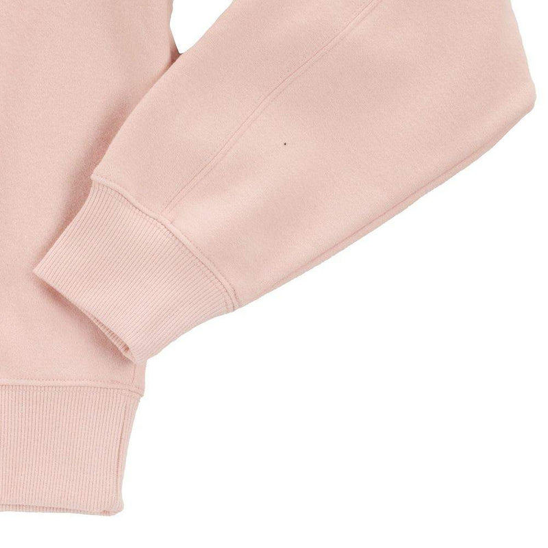 The Whole Herd Women's Cowgirl Rides Away Blush Quarter Zip Pullover