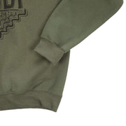The Whole Herd Women's Howdy Green Sweatshirt