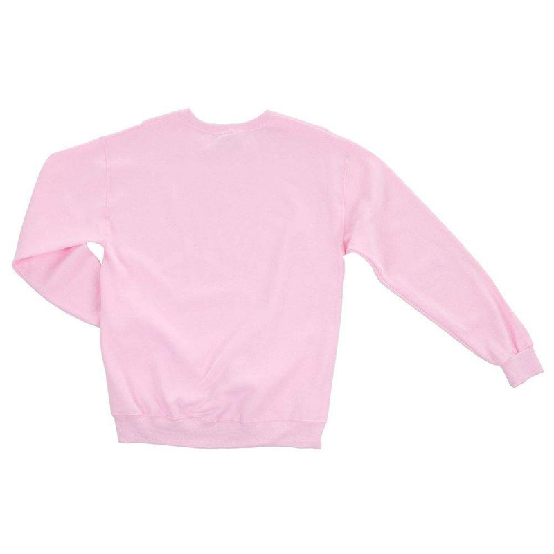 The Whole Herd Women's Pink Checkered Bronc Sweatshirt