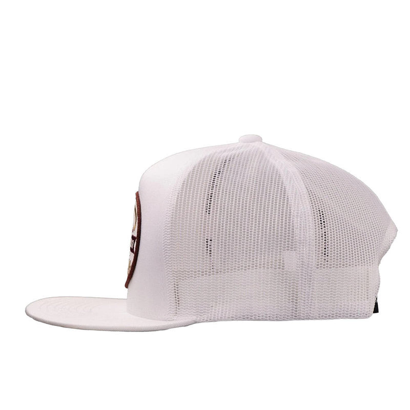 Lazy J Ranch Wear White Cattle King Classic Trucker Cap
