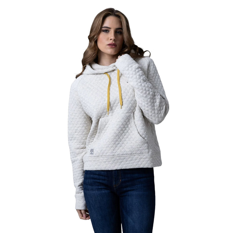 Kimes Ranch Ladies Angel Fire Natural Hoodie
