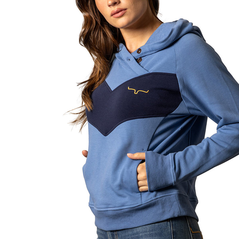 Kimes Ranch Women's Blue Stella Hoodie