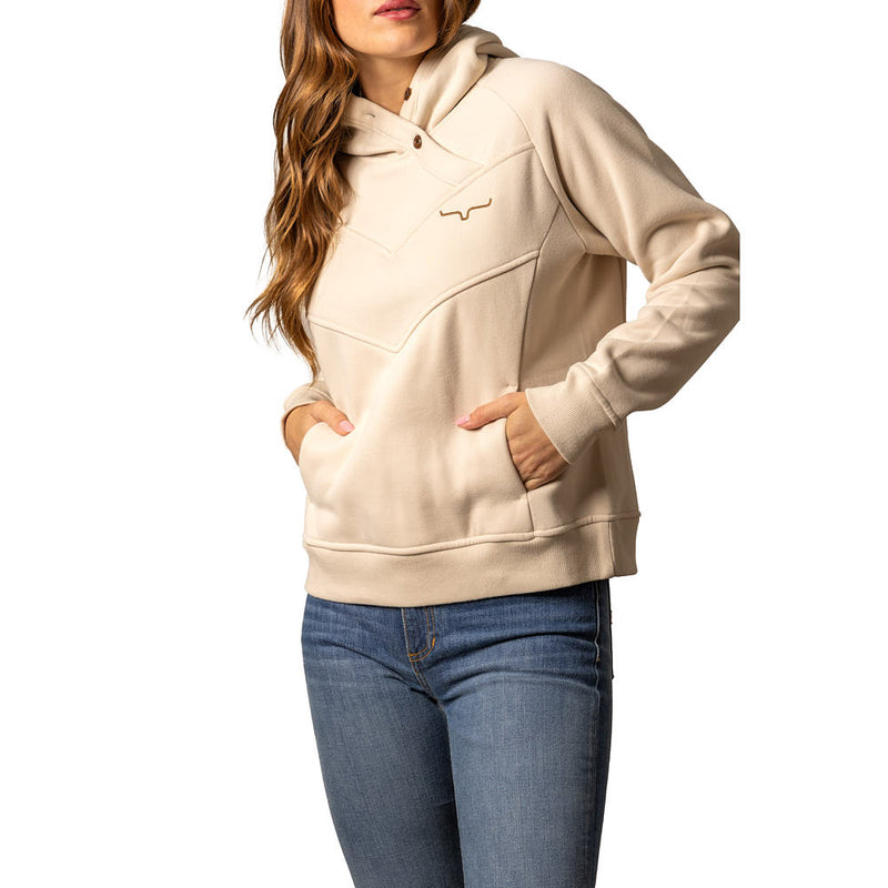 Kimes Ranch Women's Criss-Cross Natural Ella Pullover