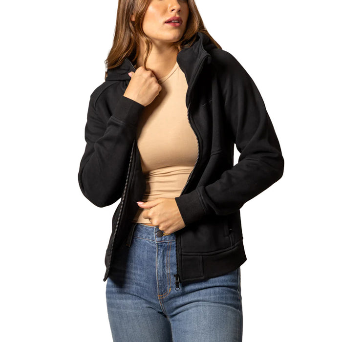 Kimes Ranch Women's Black Emma Zip Front