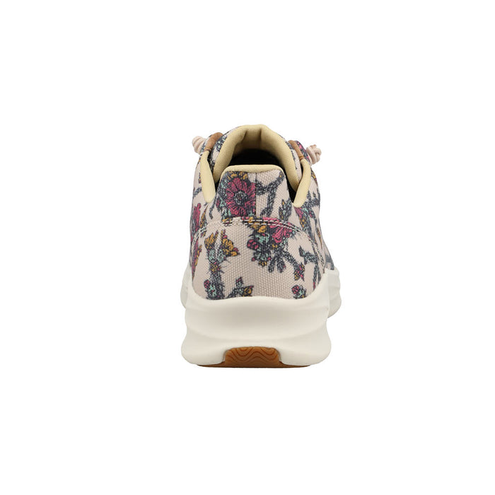 Twisted X Women's FeatherHooey Floral Beige Casual
