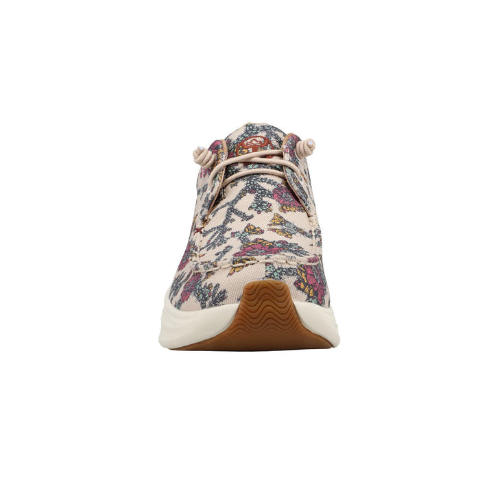 Twisted X Women's FeatherHooey Floral Beige Casual