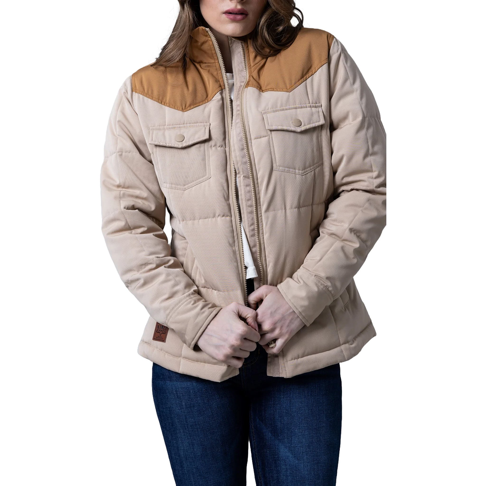 Kimes Ranch Womens Tan/Brown Wyldfire Jacket