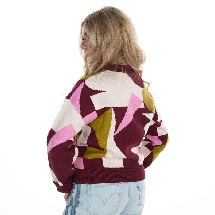 Thml Clothing Women's Multi Pattern Sweater
