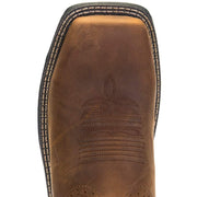 Justin Boot Company Men's Stampede Rush Tan 11in. Black Maldova H2O Comp Toe Work Boot