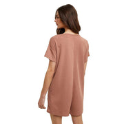 Wishlist Women's Mocha Knit Romper