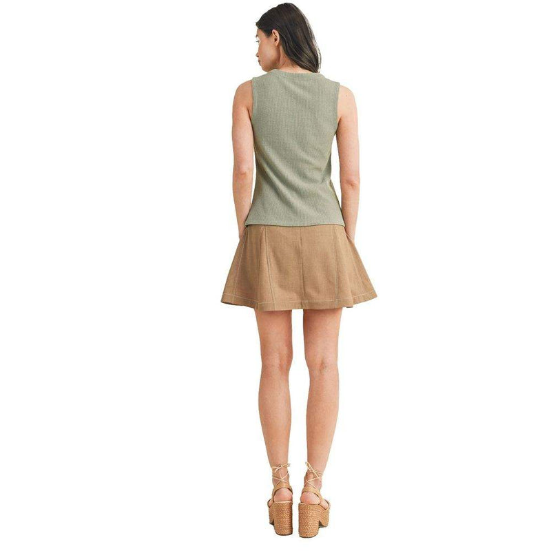 Wishlist Women's Mint Button Up Vest