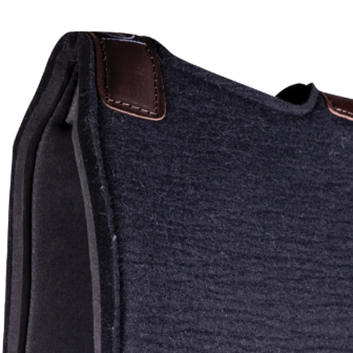 Professionals Choice 1in Black Felt/Rubber Work Saddle Pad
