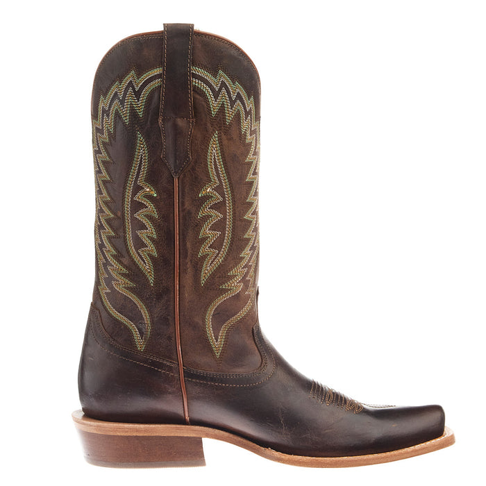 Rw Ranch Men's Mad Goat Brown Vamp 13In Mad Goat Top Boot