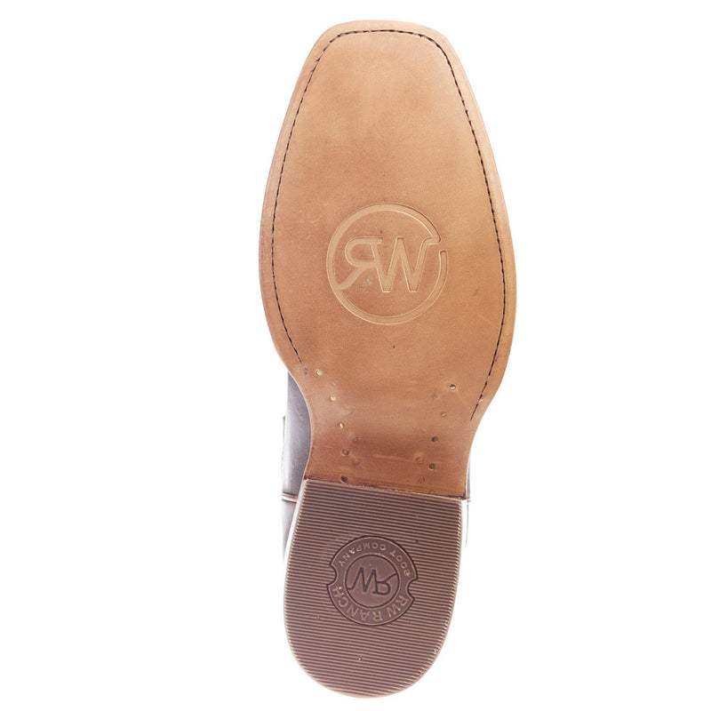 Rw Ranch Men's Mad Goat Brown Vamp 13In Mad Goat Top Boot