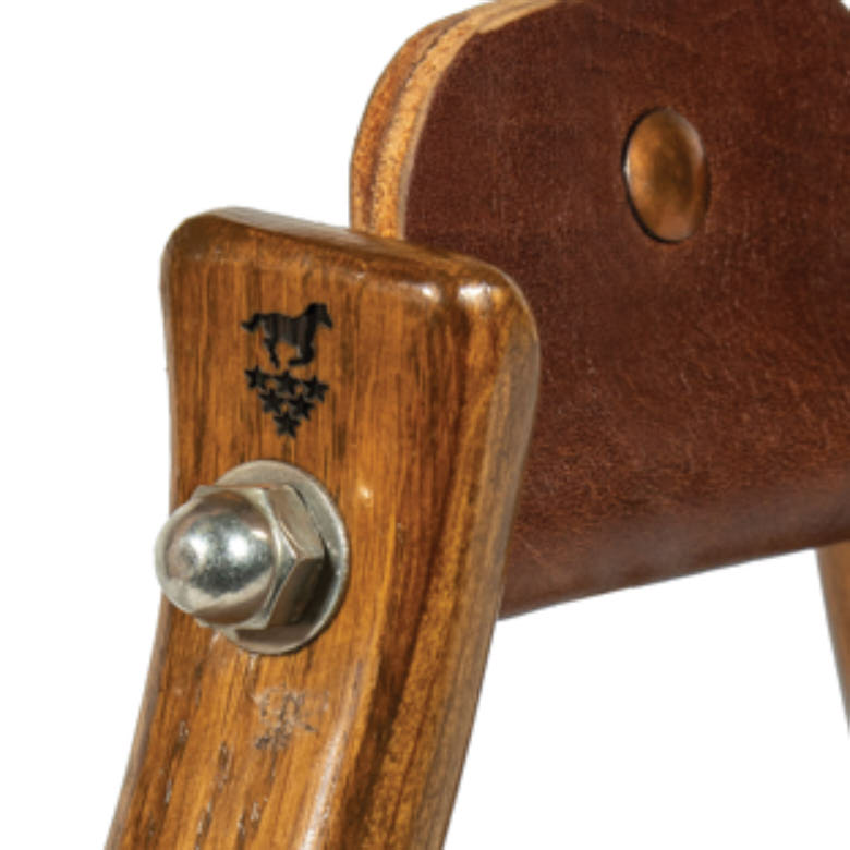 Professionals Choice Medium Gloss 2in Wood Stirrups