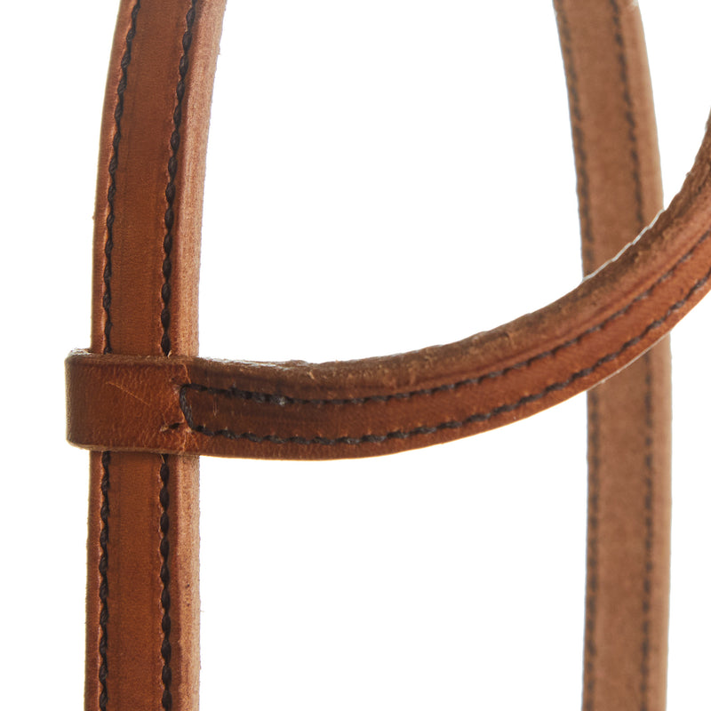 Cowboy Tack Wildfire Saddlery 5/8” Twisted & Tied Slip Ear Headstall