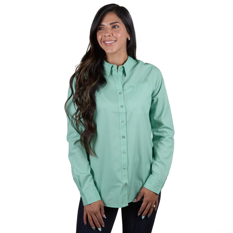Sand Hill Ranch Women's Smokey Sage Long Sleeve Shirt