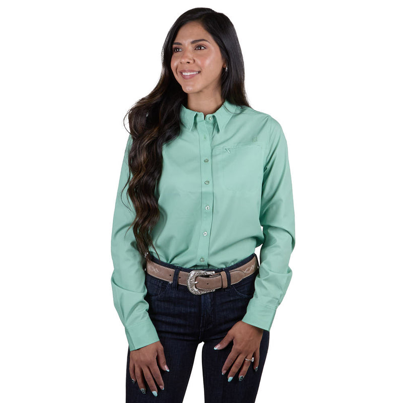 Sand Hill Ranch Women's Smokey Sage Long Sleeve Shirt