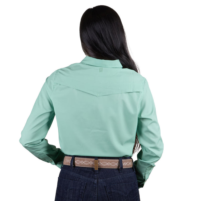 Sand Hill Ranch Women's Smokey Sage Long Sleeve Shirt