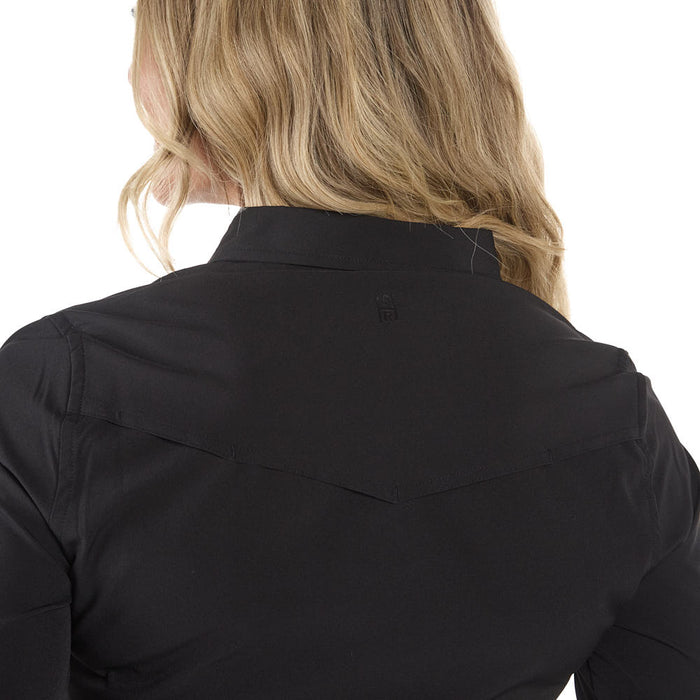 Sand Hill Ranch Women's Black Long Sleeve Shirt