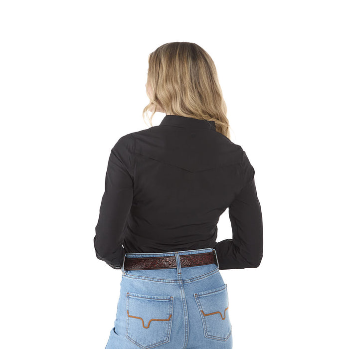 Sand Hill Ranch Women's Black Long Sleeve Shirt