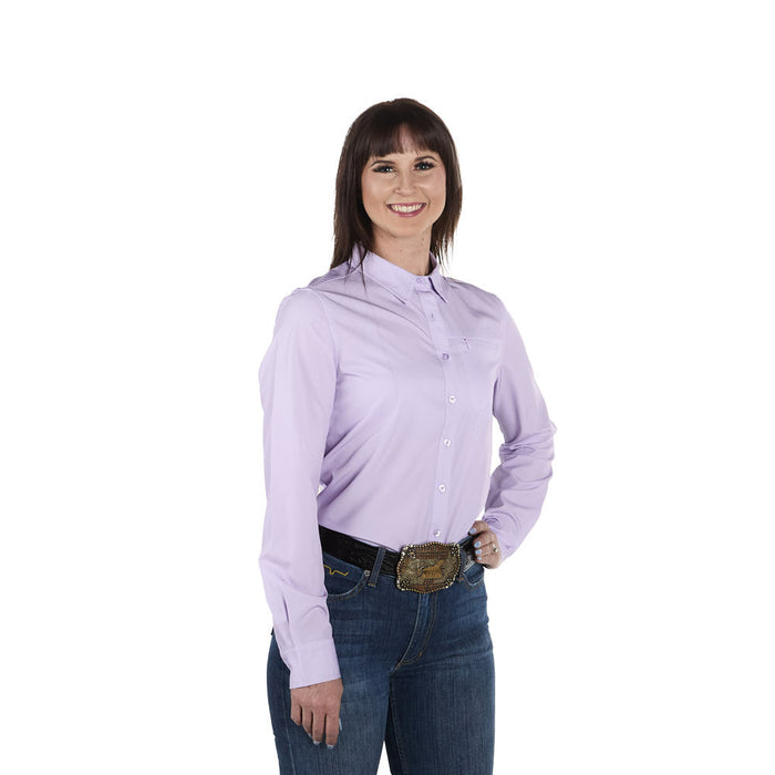 Sand Hill Ranch Women's Lavender Long Sleeve Shirt