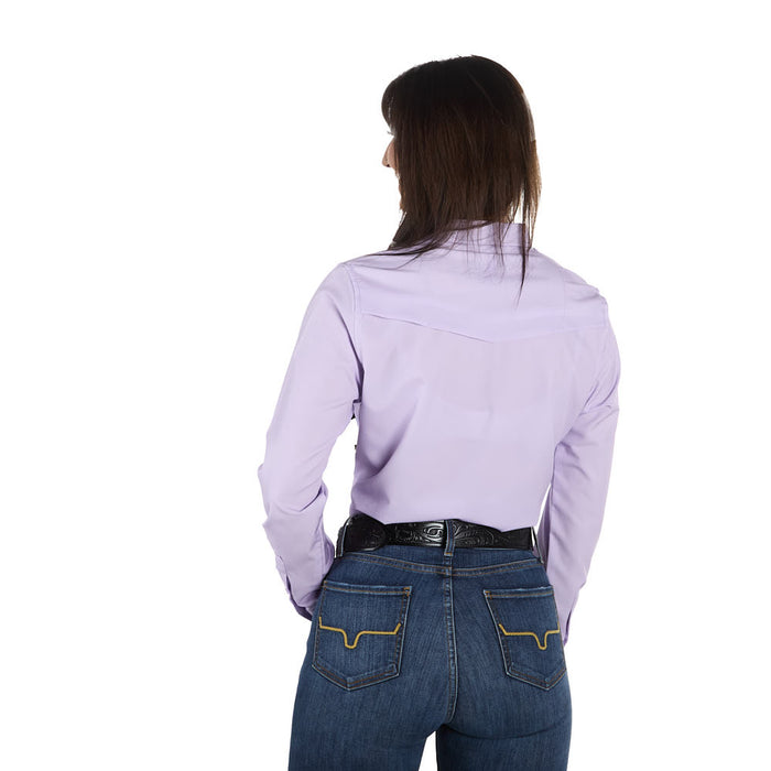Sand Hill Ranch Women's Lavender Long Sleeve Shirt