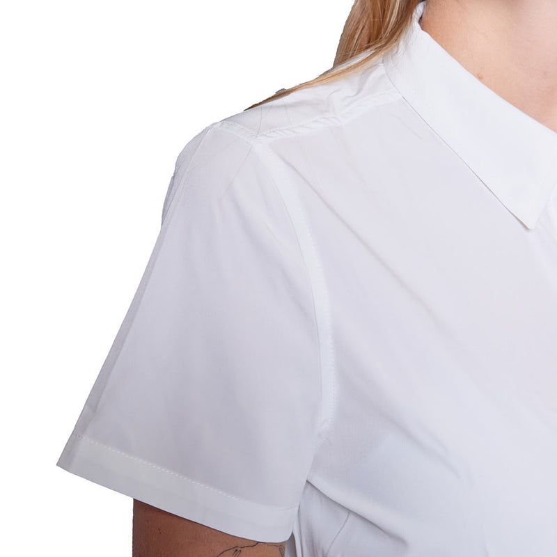 Sand Hill Ranch Women's White Short Sleeve Shirt