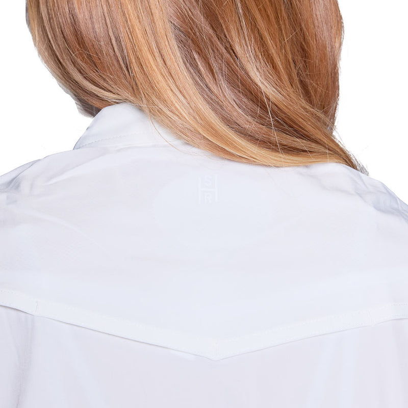 Sand Hill Ranch Women's White Short Sleeve Shirt