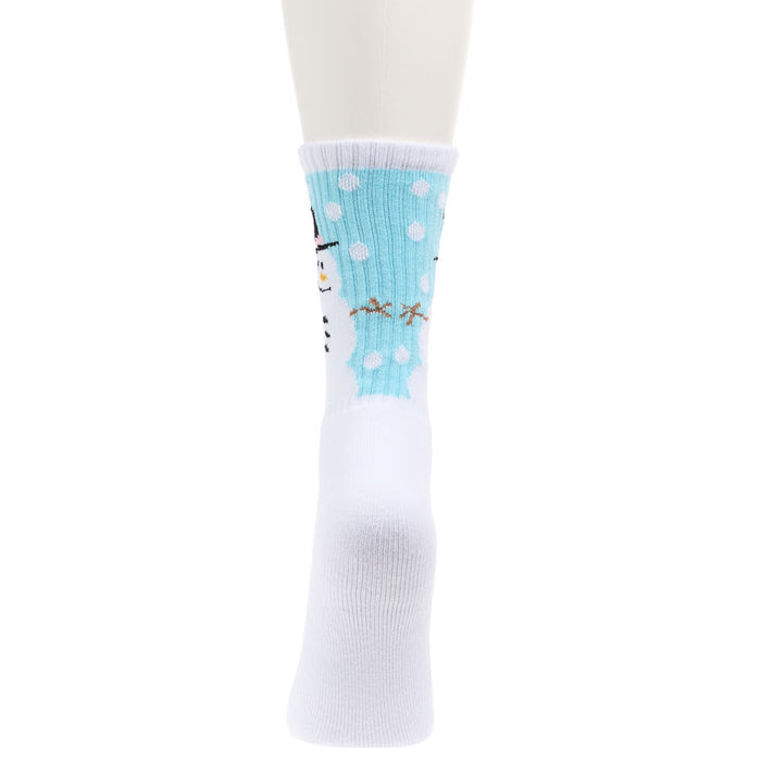 Crescent Sock Comapny Women's World`s Softest Snowman Sport Mini Crew Socks