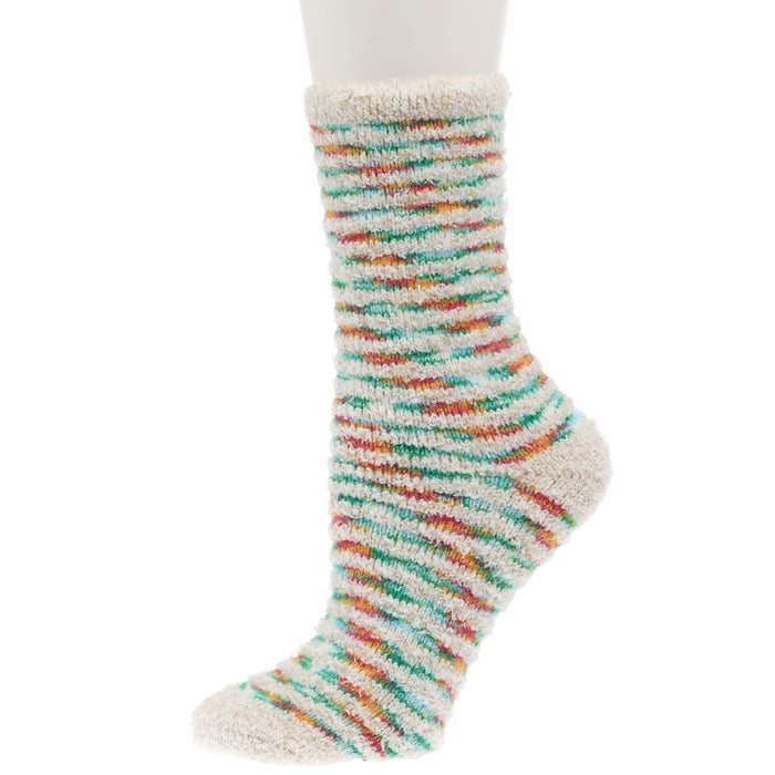 Crescent Sock Comapny Holiday Stripe Winter Crew Socks