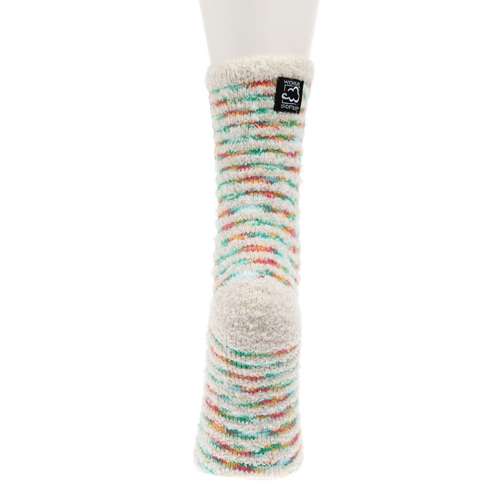 Crescent Sock Comapny Holiday Stripe Winter Crew Socks