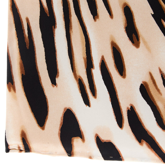 Wyoming Traders Men's Leopard Charmeuse Silk Wild Rag