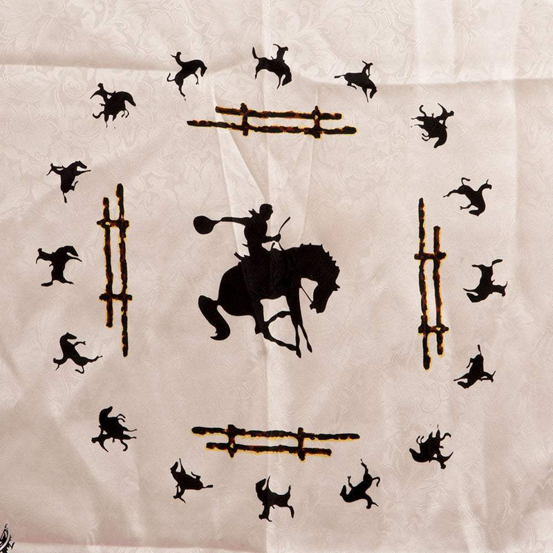 Wyoming Traders Ladies Ivory Fences Wild Rag