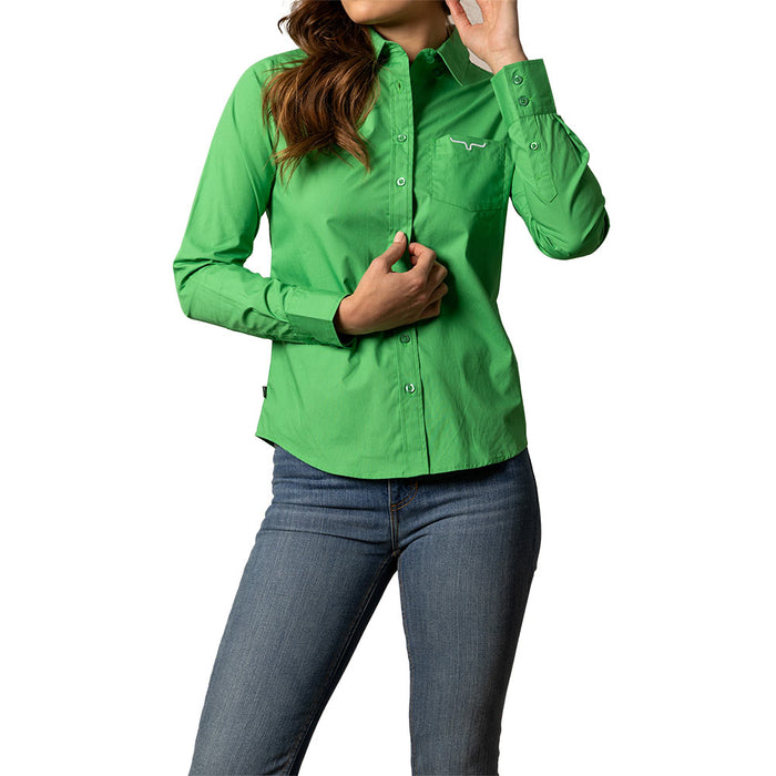 Kimes Ranch Women's Green Teams Shirt