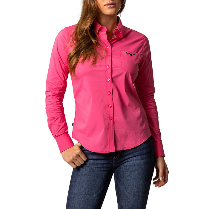 Kimes Ranch Women's Pink Teams Shirt