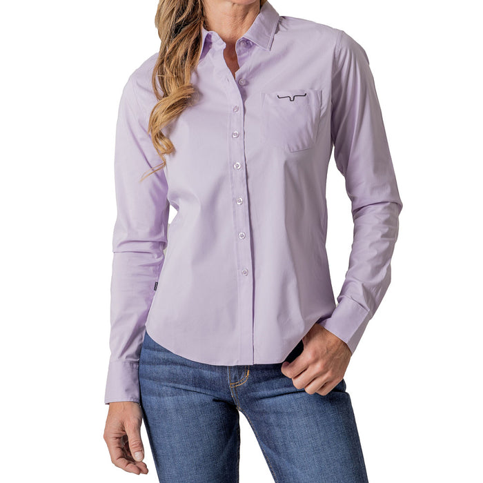 Kimes Ranch Women's KR Team Lavender Shirt
