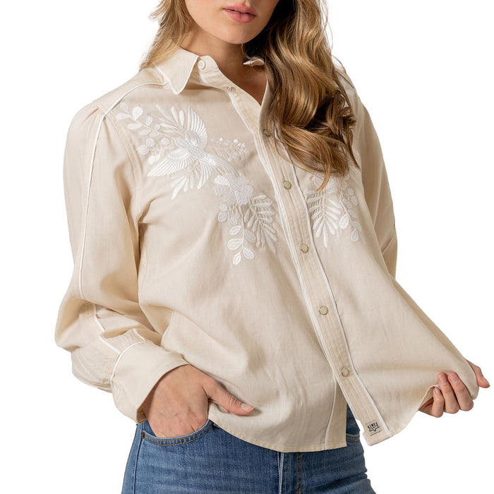 Kimes Ranch Womens Emilia Natural Snap Shirt