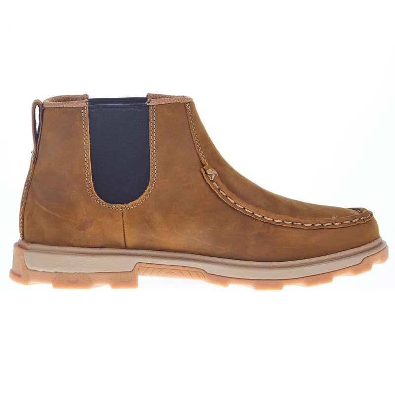 Twisted X Women's Chelsea UltraLite X Soft Toe Distressed Saddle Work Boot
