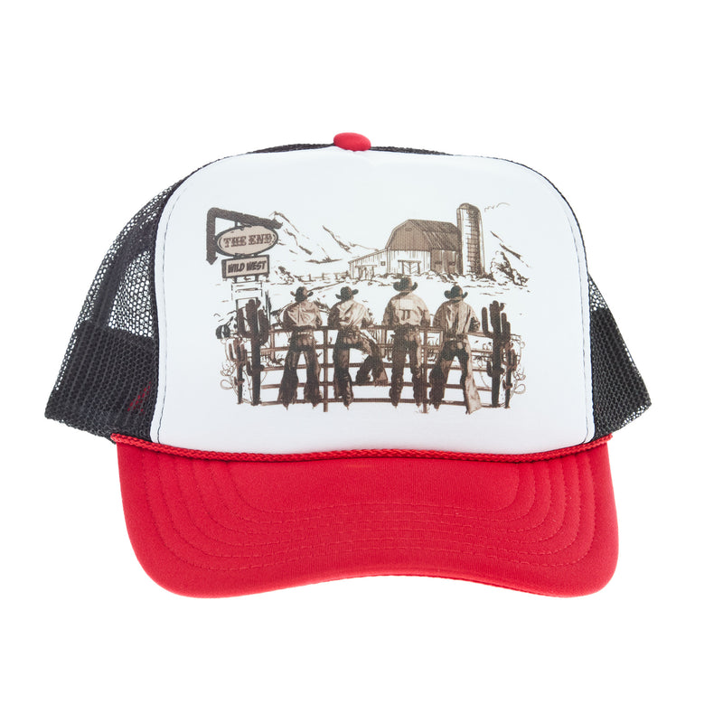 Wild Junkie West Cowboys Trucker Hat