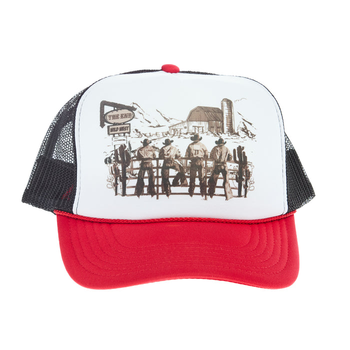 Wild Junkie West Cowboys Trucker Hat