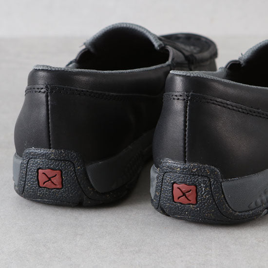 Twisted X Women`s Cell Stretch Black Slip On Driving Moc